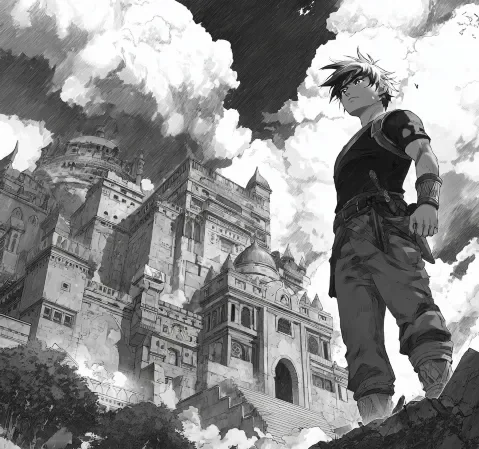 贝勒漫画阅读氛围主视觉，展示按题材方向整理的漫画条目